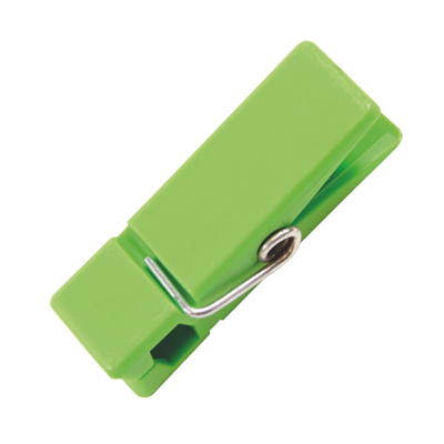 Clip fermacarte-verde